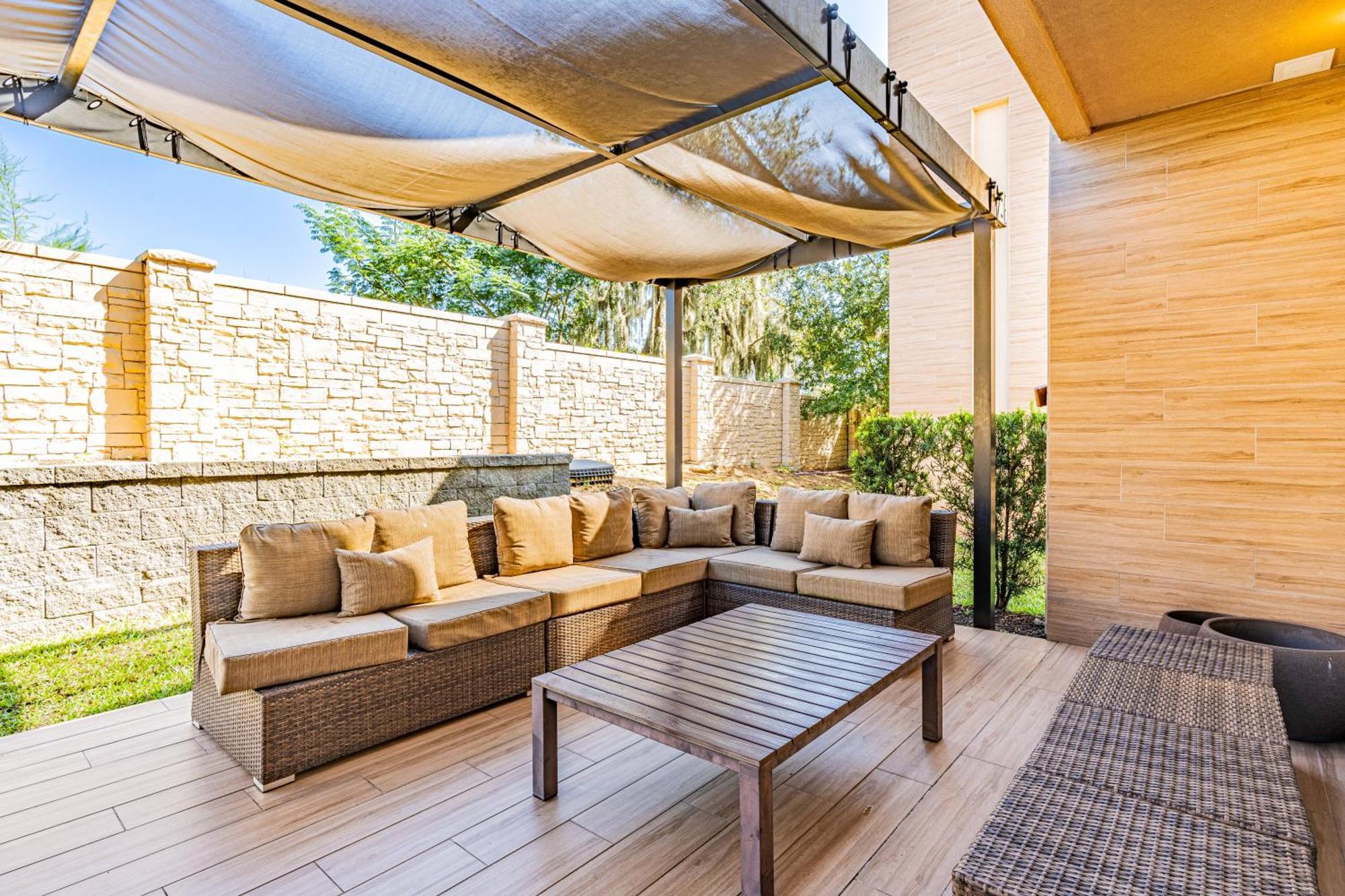Private Hot Tub Bbq Grill At Magic Village Views Orlando Exterior foto